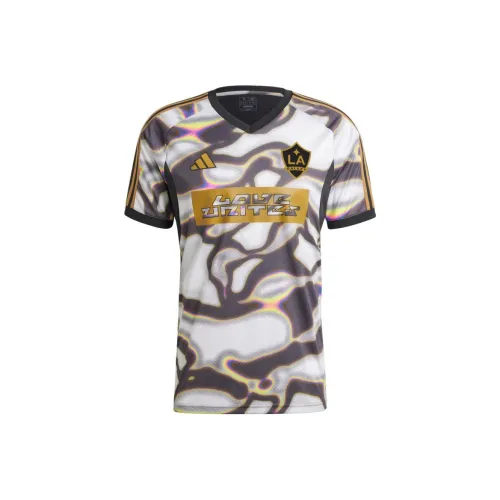 Adidas LA Galaxy Tiro Pride Джерси Футбол Джерси Мужской Черный