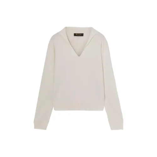 Loro Piana Белые Женские Свитеры