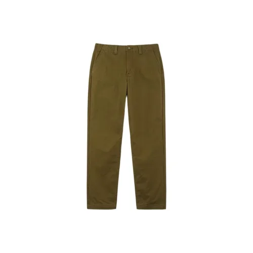 Timberland Повседневные брюки Мужские Темно-оливково-зеленые