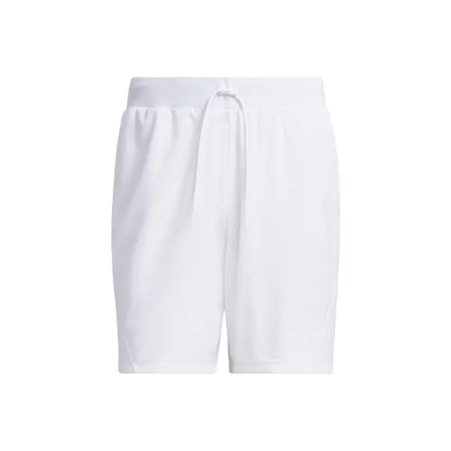 Adidas Select Сетка Шорты Баскетбольные шорты Мужские Белые