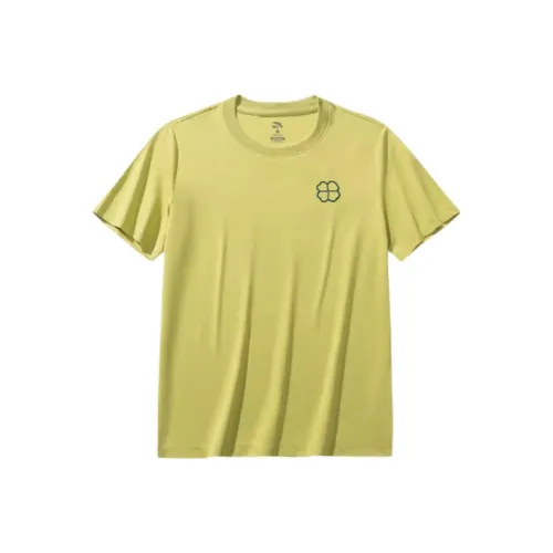 ANTA x CHAOJIZHIWU LIANMINGKUAN Life Collection T-рубашка Женская Creek Зеленая