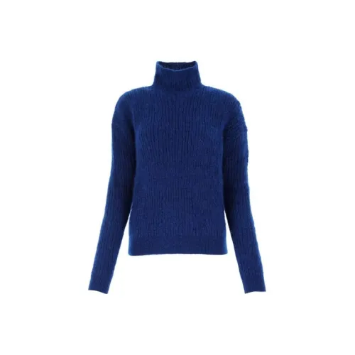 SAINT LAURENT SS21 Свитер Женский Синий