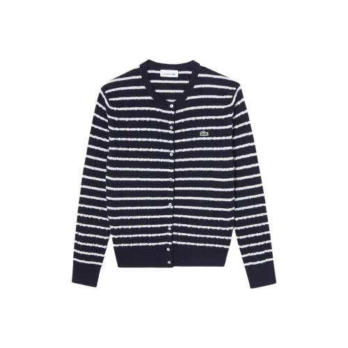 Свитер Женские Морской синий Сотрудничество LACOSTE