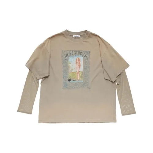 ACNE STUDIOS Грязь Женские Т-рубашки