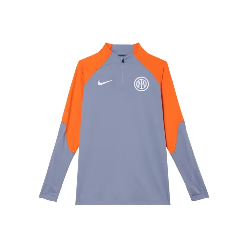 Nike Inter Milan Strike Third Футбол Джерси Мужской Серый Белый