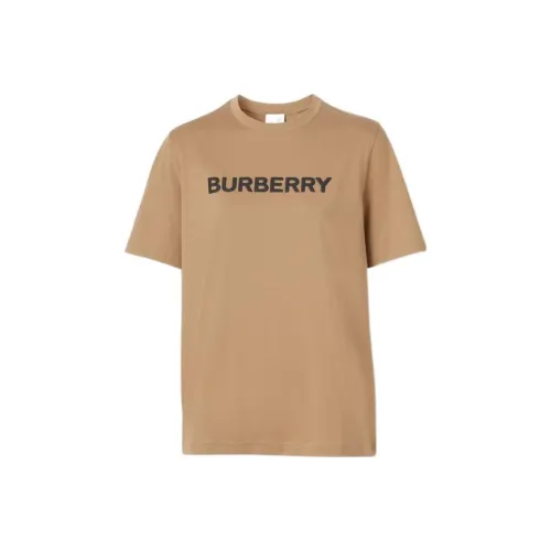 Burberry FW22 Стандартная T-рубашка Женская CAMEL