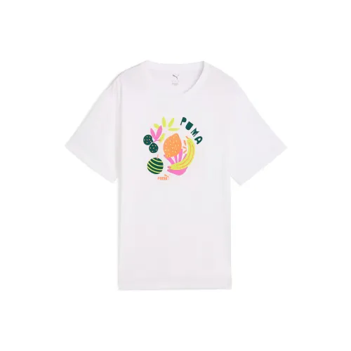 PUMA GRAPHICSRELAXED T Рубашка Женская Белая