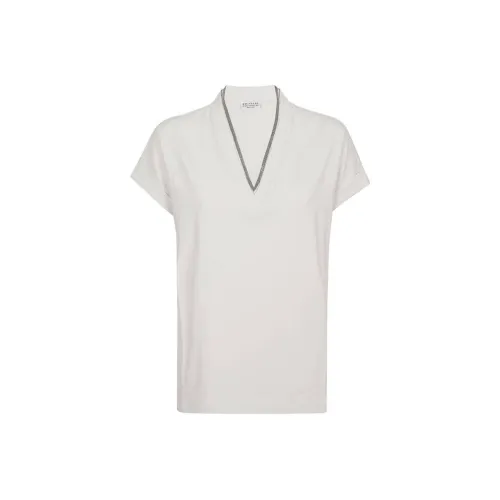 BRUNELLO CUCINELLI Белые Женские Рубашки T
