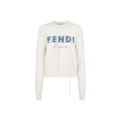FENDI Белые Женские Свитеры