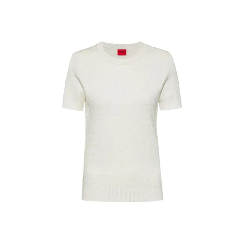 HUGO BOSS Белые Женские Свитеры