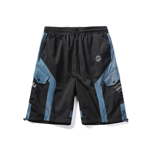 GUUKA TECH Повседневные шорты Мужские Черные