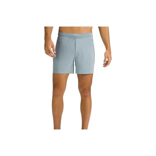 lululemon Спортивные шорты Мужские Смешанный цвет Джинсовый синий
