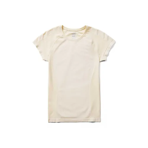 MERRELL Реглан-рукав Т-рубашка Женская Бежевая