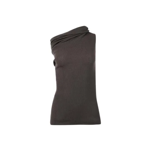 RICK OWENS Коричневые Женские Т-рубашки