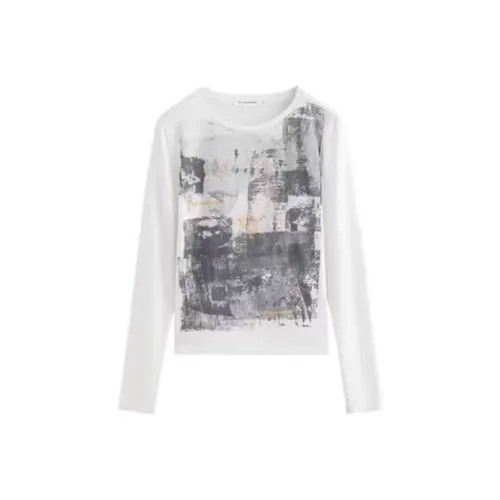 PLAY BUSH T-рубашка Женская Белая