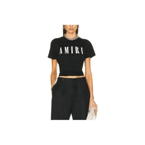AMIRI Черные Женские Футболки
