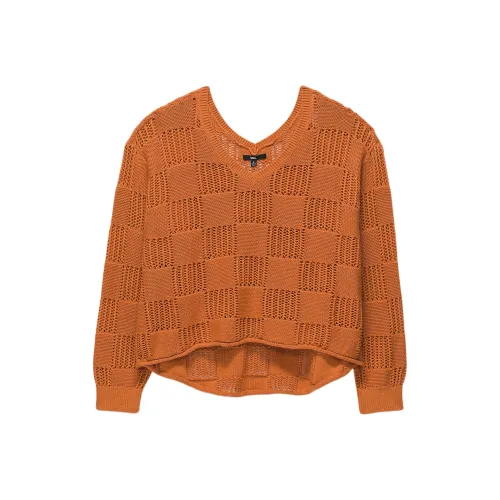 Vans Alma V Шея Свитер Женские Оранжевый
