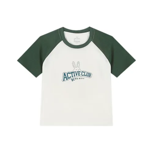 361° T Рубашка Женская Кремово-Белый Yunmen Зеленый