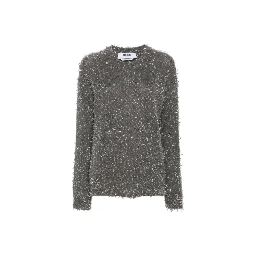 MSGM Battleship Серый Женские Свитеры