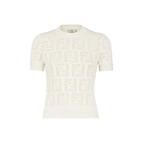 FENDI SS21 Свитер Женский Белый