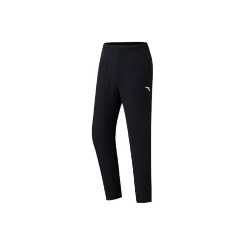 Anta ZONGXUNXILIE Черные Мужские Спортивные Брюки