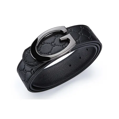 Jeccieziio Ремни из лососевой кожи мужские 3,8 см с функцией печати фотографий услуга написания поздравительных открыток включена