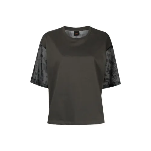 HUGO BOSS Зеленые Женские Футболки