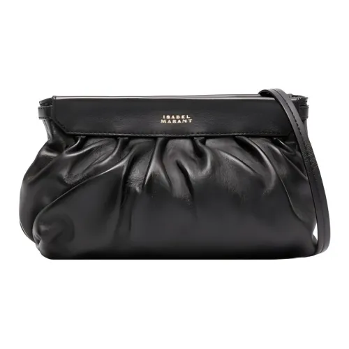 ISABEL MARANT Lambskin Сумка через плечо Клатч Маленький Женский Черный Золото