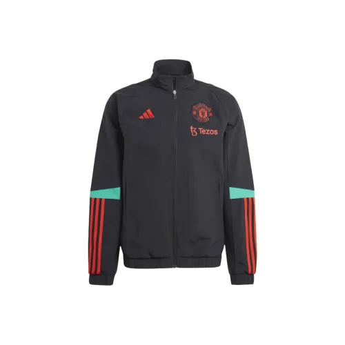 Adidas Manchester United TIRO 23 Презентация Футбол Джерси Унисекс Черный