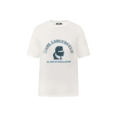 Karl Lagerfeld T-рубашка Женская Белая
