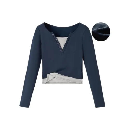 PAIN OR PLEASURE T-рубашка Женская Синяя