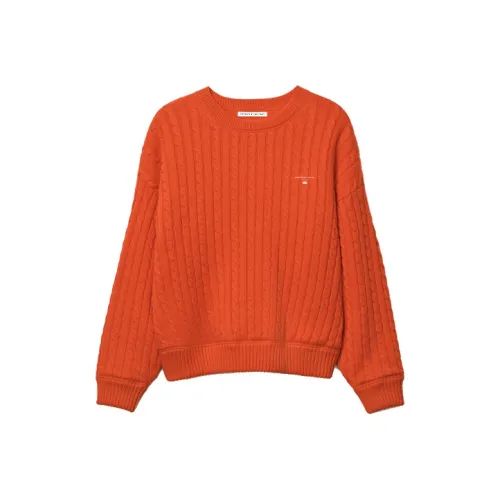 alexander wang Апельсиновые Женские Свитеры
