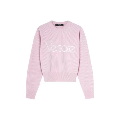 VERSACE Свитер Женский Светло-Розовый Красный