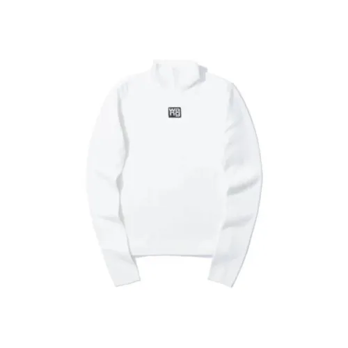 alexander wang Белые Женские Свитеры