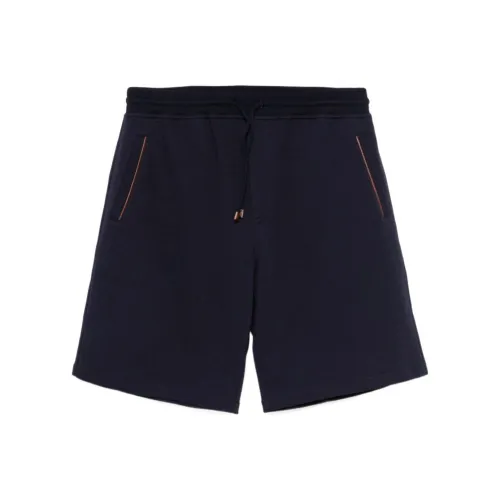 BRUNELLO CUCINELLI Морской синий Мужские спортивные шорты