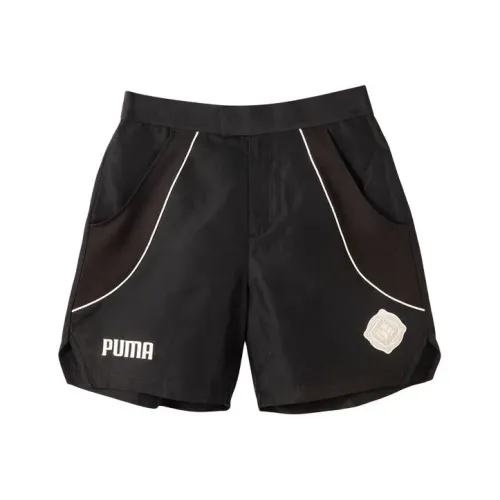 PUMA Повседневные шорты Унисекс Черные
