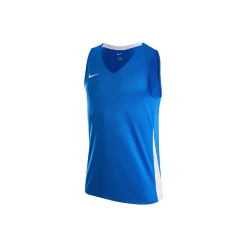 nike Баскетбольная Джерси Мужская Королевский Синий