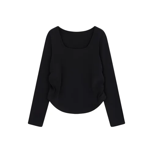 SHIRAN Черные Женские Футболки