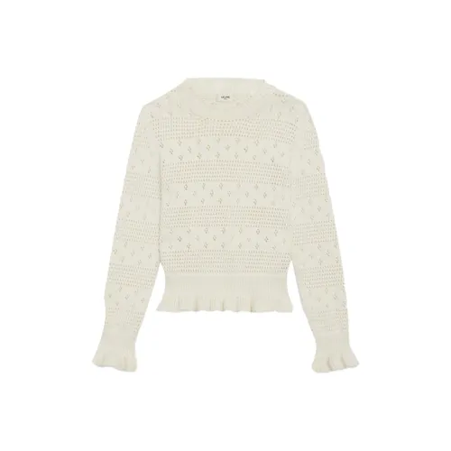 CELINE Белые Женские Свитера