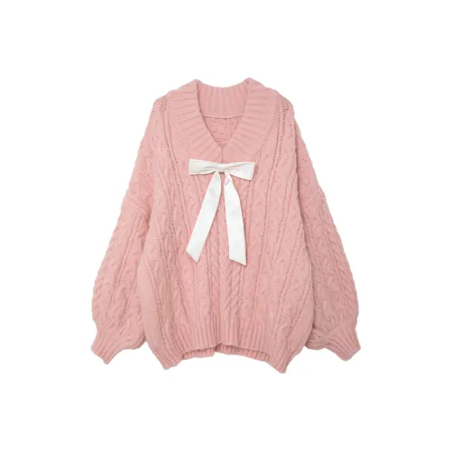 SUNSUNTOWN Розовые Женские Свитеры