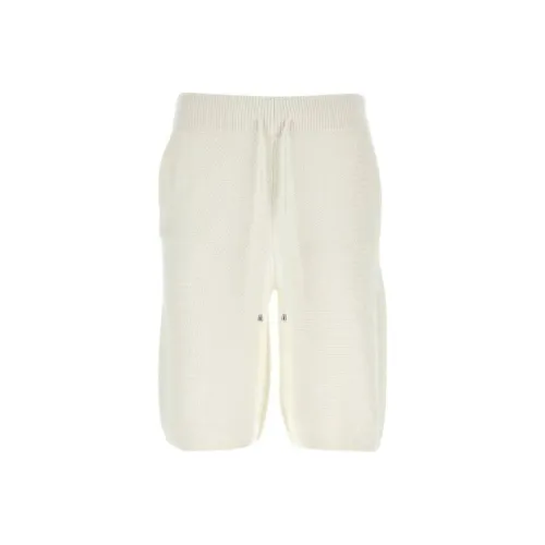 DROLE DE MONSIEUR Повседневные шорты Мужские Молочно-белые