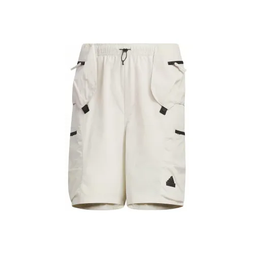 Adidas FUTURE STYLE Плетеные шорты Повседневные шорты Мужской Тальк