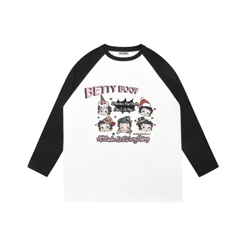 Рубашка BETTY BOOP Женская Белая Черная