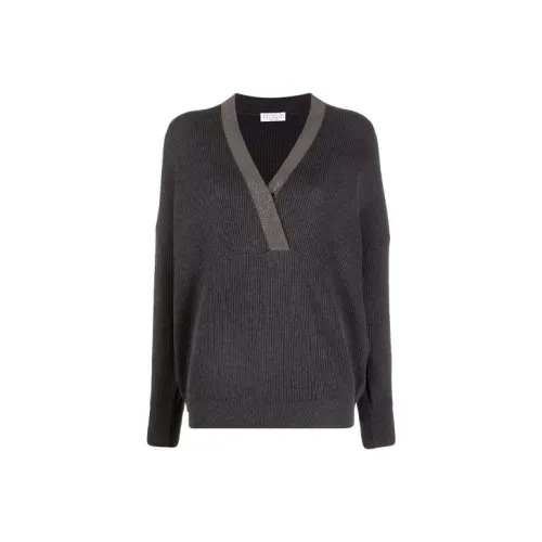 BRUNELLO CUCINELLI Свитер Женский Серый