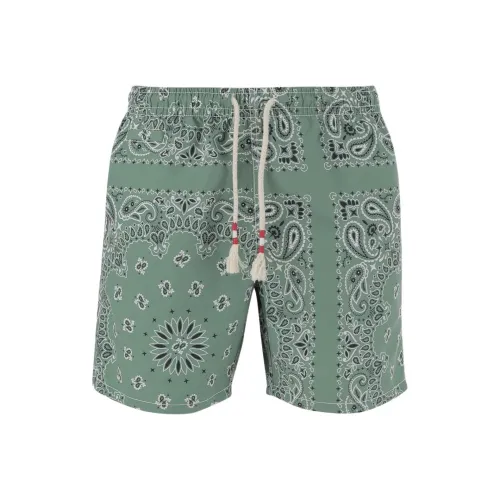 MC2 SAINT BARTHELEMY Пляжные шорты Мужские Зеленые