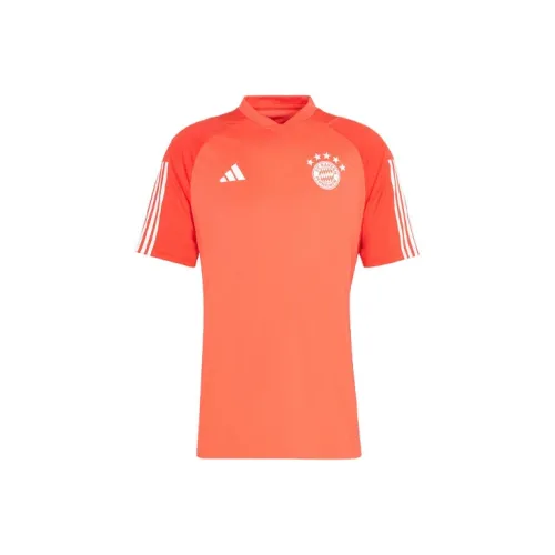 Adidas FC Bayern TIRO 23 Тренировки Джерси Футбол Джерси Мужской Красный