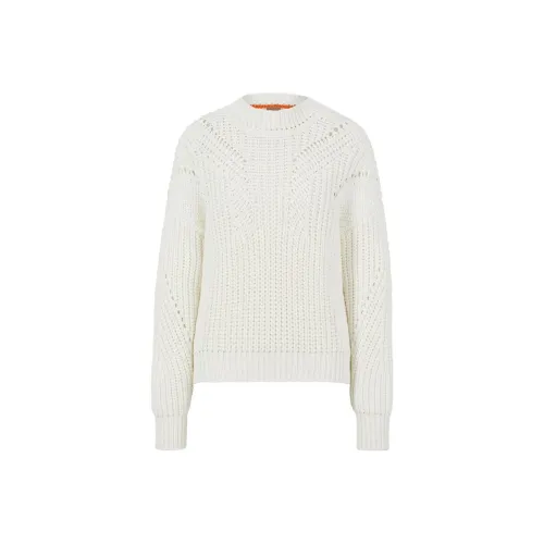 HUGO BOSS Белые Женские Свитеры