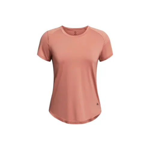 Under Armour SS24 T Рубашка Женская Розовая