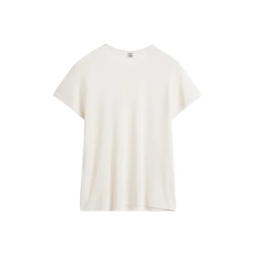 TOTEME T Рубашка Женская Бежевая Желтая