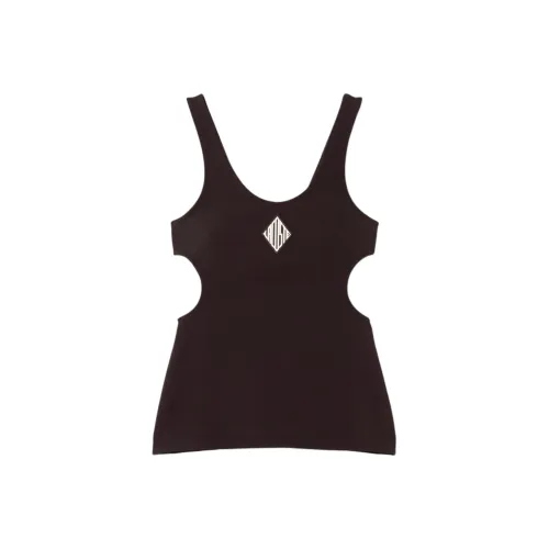 LACOSTE SS25 Майка Женская Коричневая